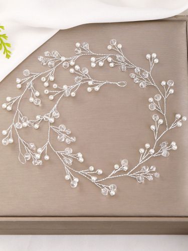 Accessoires de cheveux en métal coiffure de mariage faits main pour la mariée - milanoo.com - Modalova