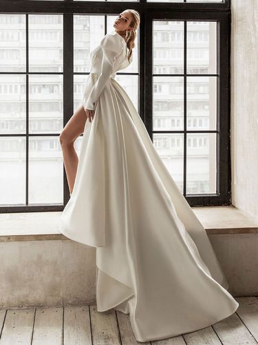 Robe de mariée vintage; robe de mariage; soirée vintage - milanoo.com - Modalova