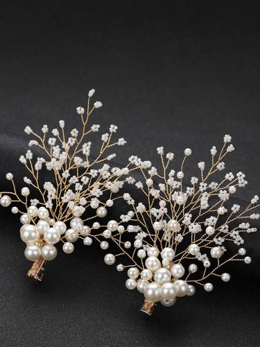 Coiffes Épingle à cheveux de mariage Accessoires de cheveux de mariée en métal - milanoo.com - Modalova