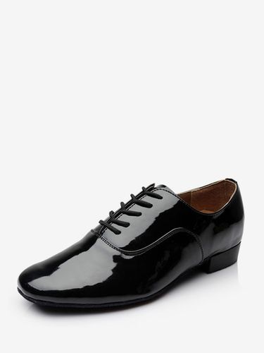Chaussures de danse de salon à talon épais pour homme - milanoo.com - Modalova