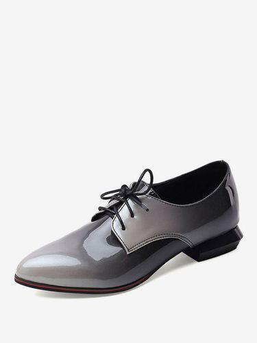 Oxfords Academic Ombre Toe Pointed Toe Chaussures décontractéess - milanoo.com - Modalova
