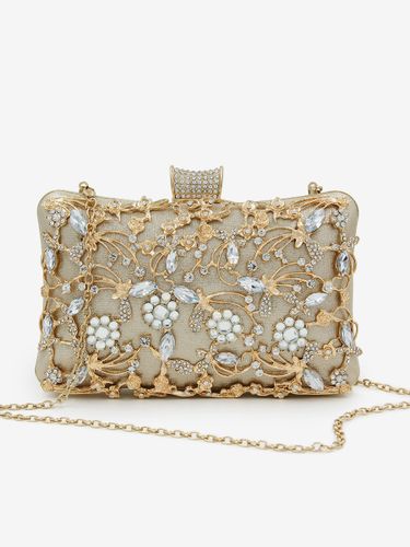 Sacs à main de mariage accessoires de mariage chaînes de bourse de mariée strass découpés - milanoo.com - Modalova