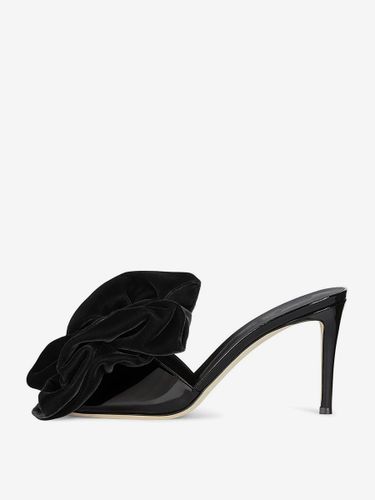 Mules à talons hautss Sandales à enfiler avec nœud - milanoo.com - Modalova