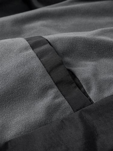 Veste À Capuche Fermeture Éclair En Polyester Décontracté Imperméable - milanoo.com - Modalova