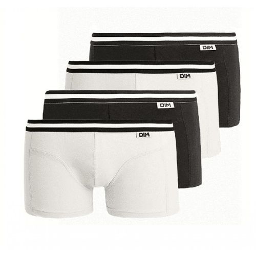 Lot de 4 boxers ceinture élastique - Dim Underwear - Modalova