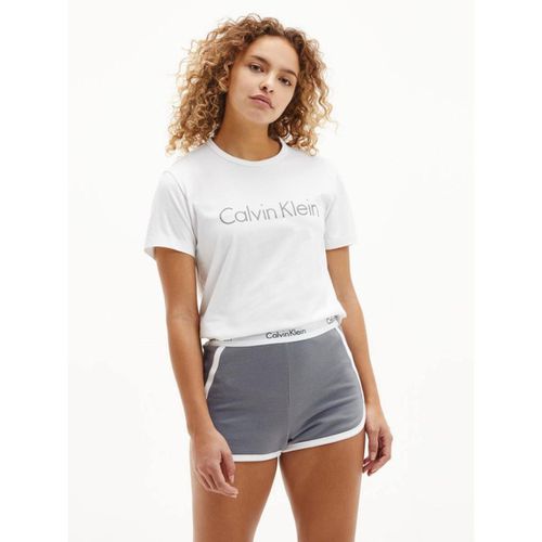 Ensemble Pyjama Short et T-Shirt - Blanc - Calvin Klein Underwear - Modalova