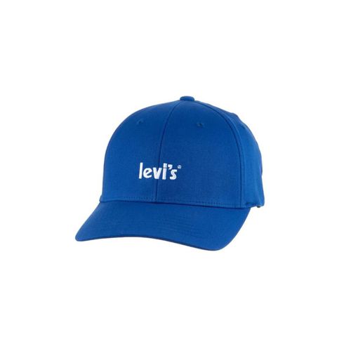 Casquette bleue logotypée en coton - Levi's Accessoires - Modalova