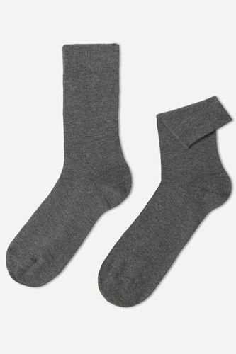 Men’s Warm Cotton Crew Socks Man Grey Size 46-47 - Calzedonia - Modalova