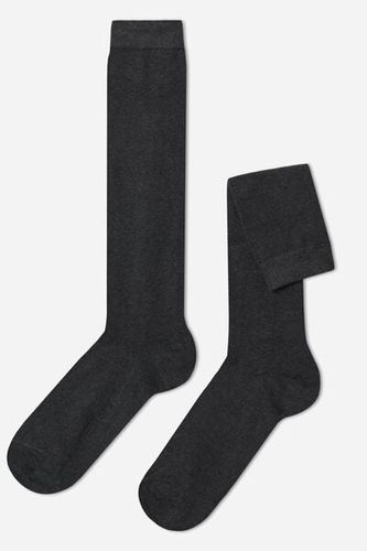 Men’s Warm Cotton Long Socks Man Size 40-41 - Calzedonia - Modalova