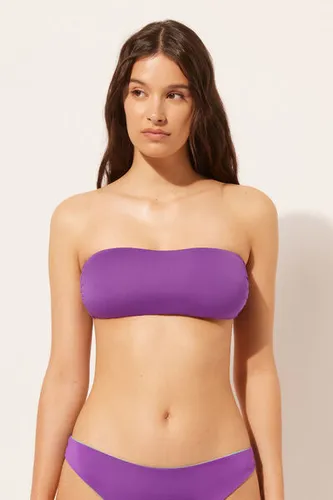 Lightly Padded Straight Bandeau Swimsuit Top Double Concept Woman Size 3 - Calzedonia - Modalova