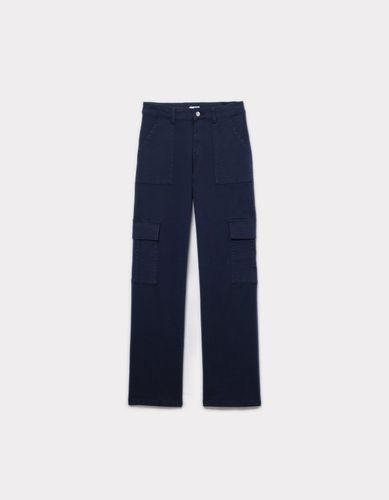 Pantalon cargo taille haute - celio - Modalova