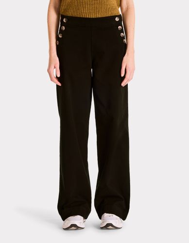 Pantalon large à bouton décoratifs - celio - Modalova
