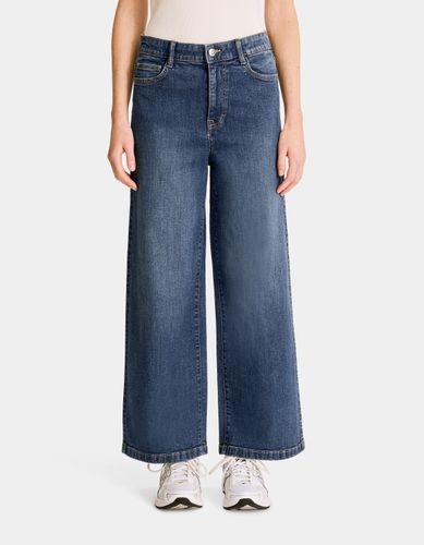 Jean large longeur cheville - bleu - celio - Modalova