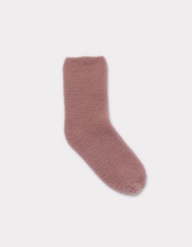 Chaussettes fluffy - rose - celio - Modalova