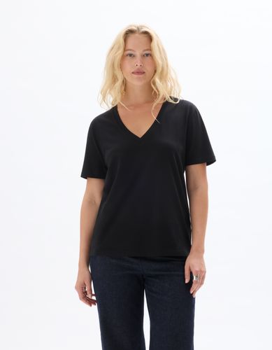 T-shirt manches courtes à col V - celio - Modalova