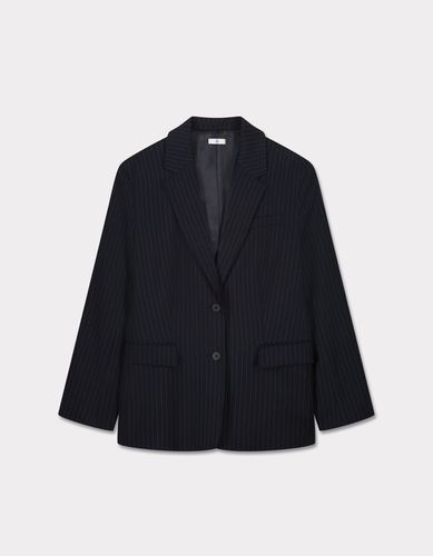 Blazer à rayures - marine - celio - Modalova