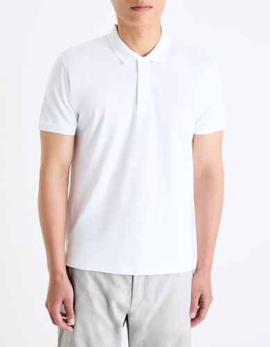 Polo piqué straight 100% coton - camaieu - Modalova