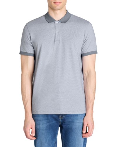 Polo regular 100% coton - bleu - camaieu - Modalova