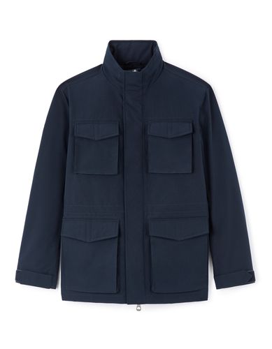 Parka col montant - marine - camaieu - Modalova