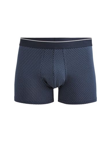 Boxer en coton stretch - marine - camaieu - Modalova