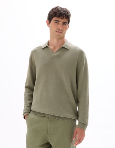 Pull oversize col requin 100% coton - camaieu - Modalova