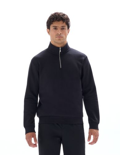 Sweat regular col camionneur uni - camaieu - Modalova
