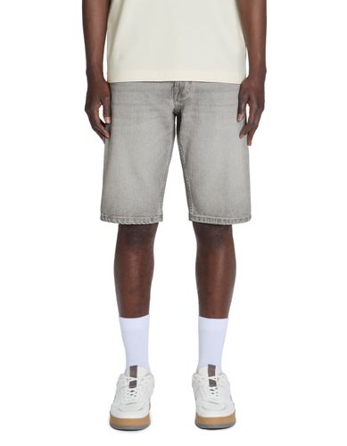 Bermuda stretch en jean - gris - camaieu - Modalova