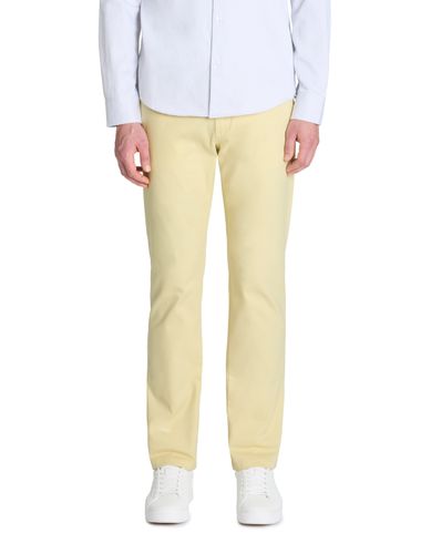 Pantalon chino straight en coton stretch - camaieu - Modalova