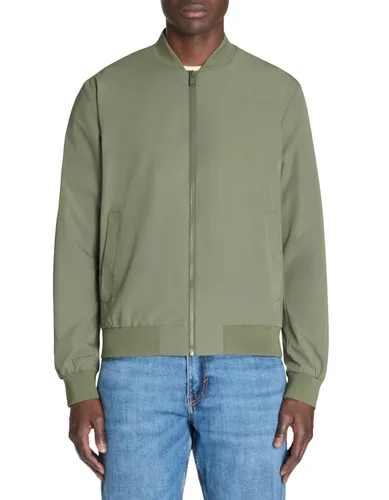 Veste col bomber - vert - camaieu - Modalova