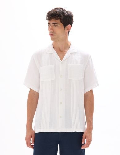 Saint-Tropez - Chemise blanche 100% lin - camaieu - Modalova