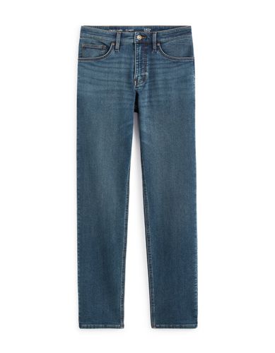 Jean straight stretch C15 3 longueurs - bleu - camaieu - Modalova