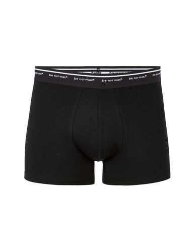 Boxer en coton stretch - noir - camaieu - Modalova