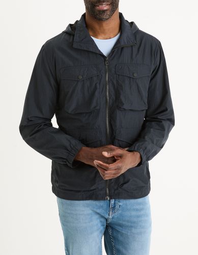 Blouson à capuche - marine - camaieu - Modalova