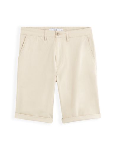 Bermuda chino en coton stretch - sand - camaieu - Modalova