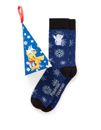 Pokémon - Coffret chaussettes bleu - camaieu - Modalova