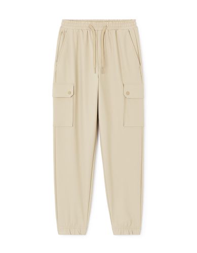 Pantalon cargo slim stretch - beige - camaieu - Modalova