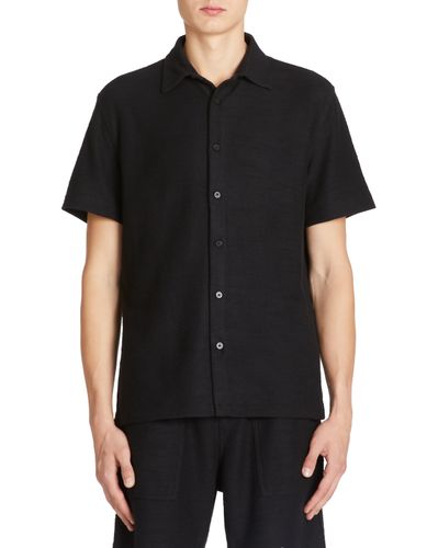 Chemisette regular en maille - noir - camaieu - Modalova