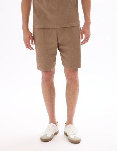 Bermuda ceinture à cordon coton stretch - camaieu - Modalova