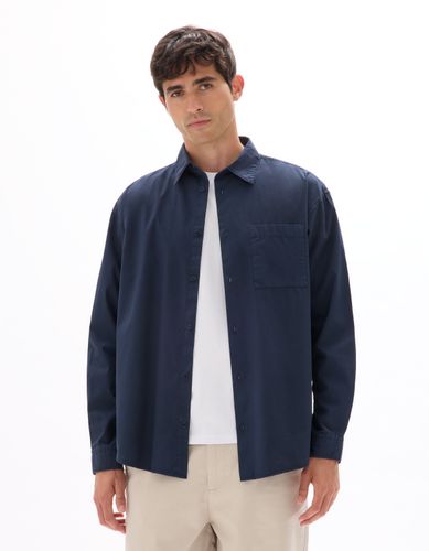 Chemise loose unie 100% coton - camaieu - Modalova