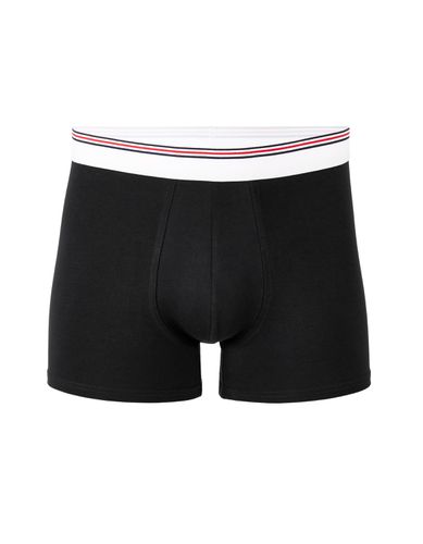 Boxer coton stretch ceinturé contrastée - camaieu - Modalova