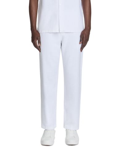 Pantalon relaxed 100% coton - beige - camaieu - Modalova