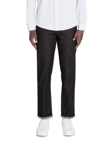 Jean straight coton stretch - brut - camaieu - Modalova