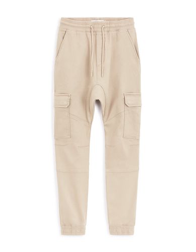 Pantalon cargo slim en coton stretch - camaieu - Modalova