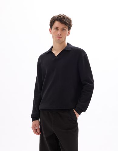Pull oversize col requin 100% coton - camaieu - Modalova