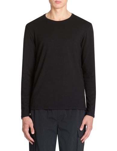 T-shirt col rond manches longues - camaieu - Modalova