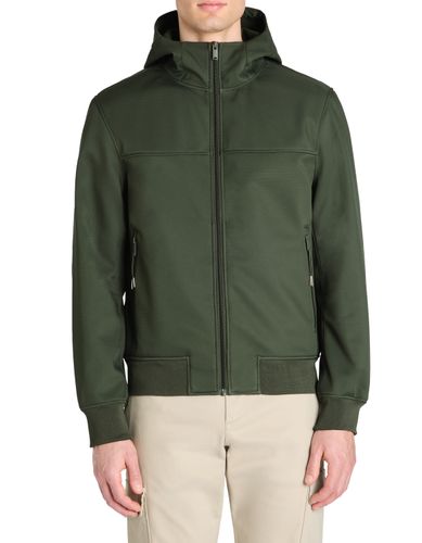 Blouson capuche fixe - kaki - camaieu - Modalova