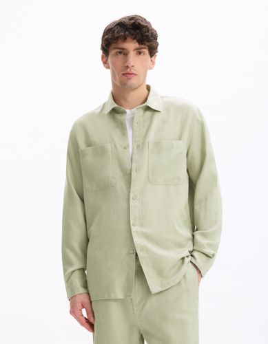 Surchemise en TENCEL™ Lyocell mélangé - camaieu - Modalova