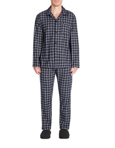 Pyjama pantalon 100% coton - marine - camaieu - Modalova