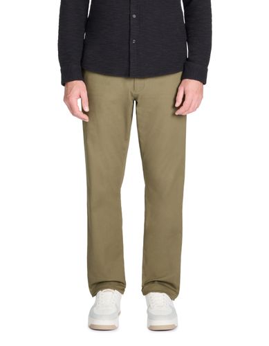 Pantalon chino straight coton stretch - camaieu - Modalova