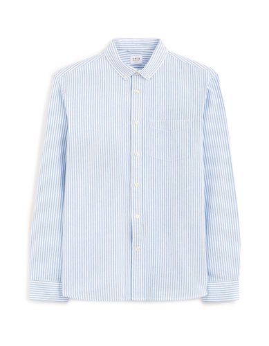 Chemise regular à rayures en coton oxford - camaieu - Modalova